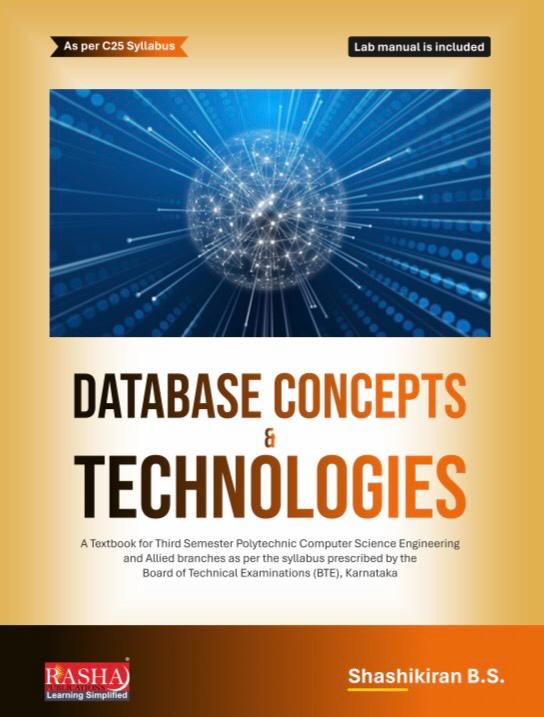 Cover of Database Concepts and Technologies